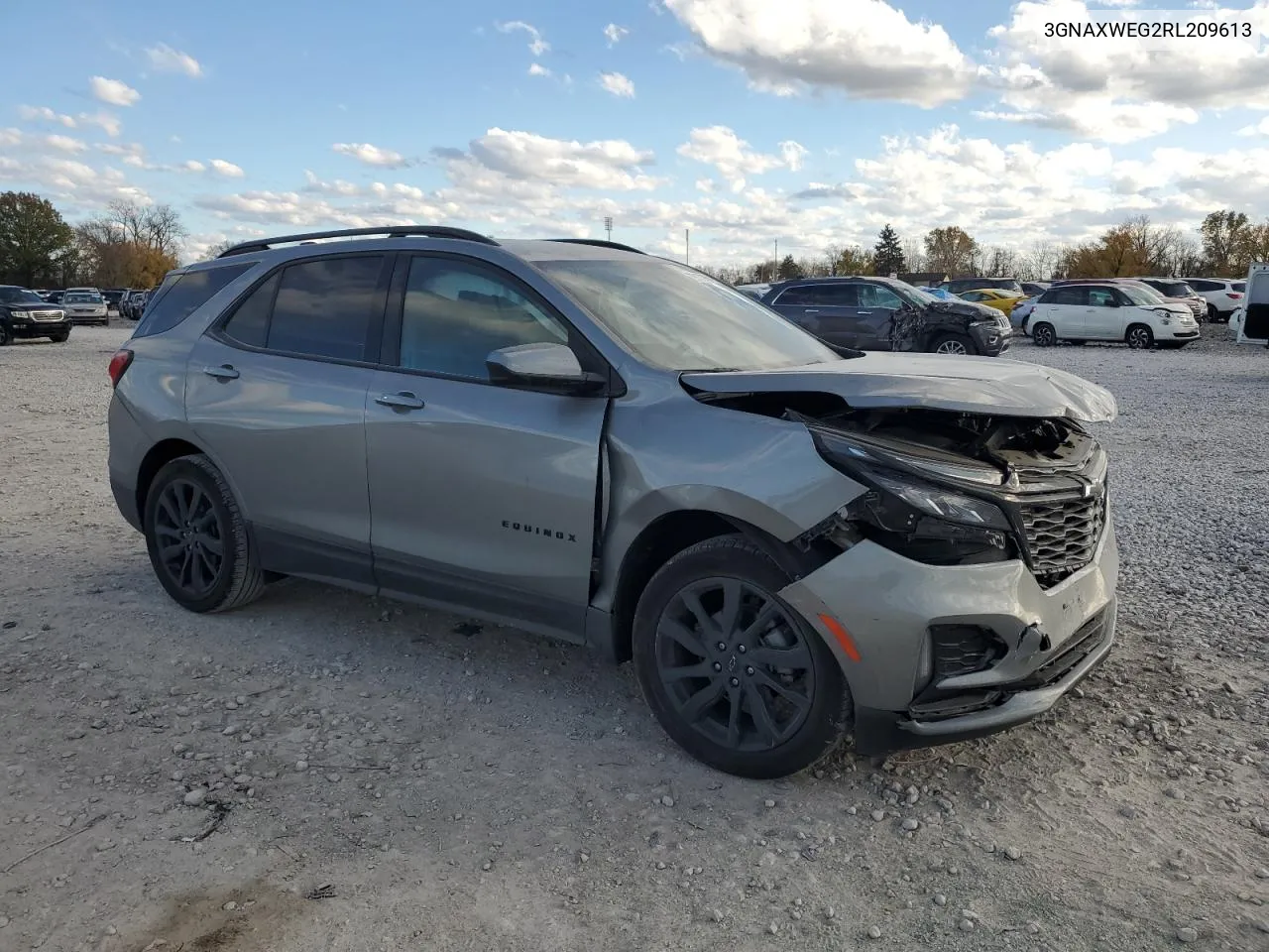 2024 Chevrolet Equinox Rs VIN: 3GNAXWEG2RL209613 Lot: 79132964