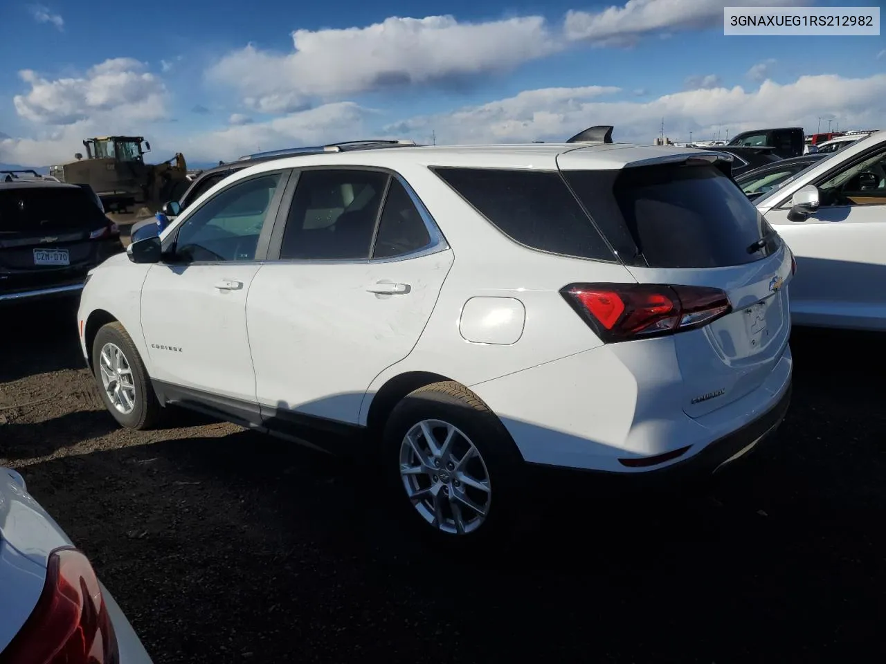 2024 Chevrolet Equinox Lt VIN: 3GNAXUEG1RS212982 Lot: 81598054