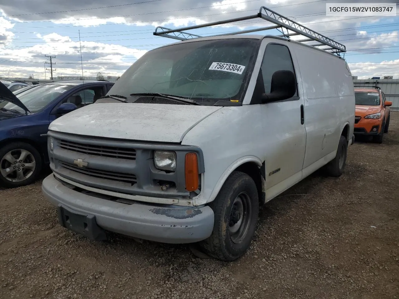 1997 Chevrolet Express G1500 VIN: 1GCFG15W2V1083747 Lot: 75673304