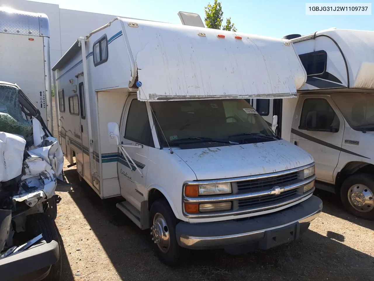 1998 Chevrolet Express G3500 VIN: 1GBJG31J2W1109737 Lot: 73739794