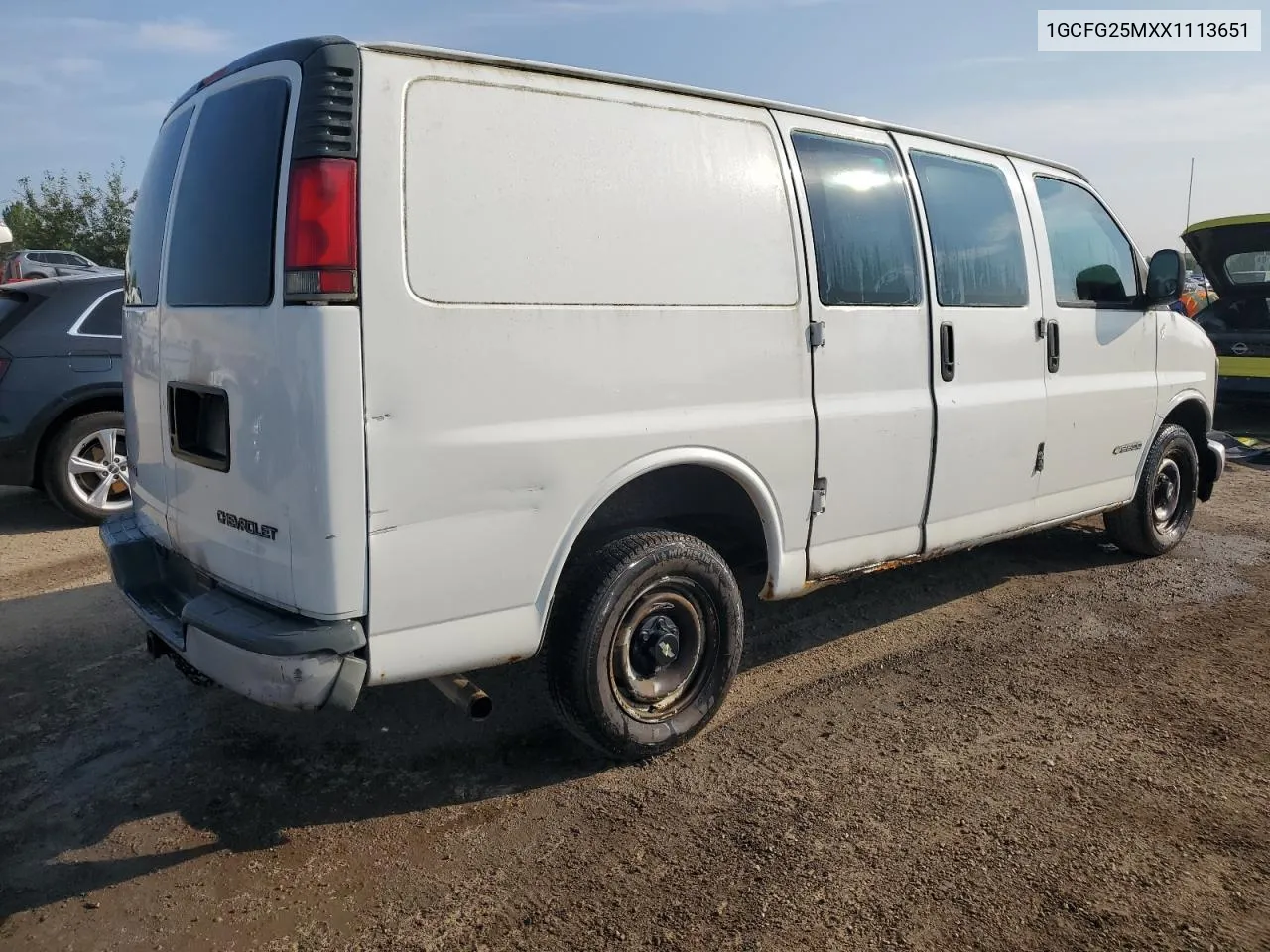 1999 Chevrolet Express G2500 VIN: 1GCFG25MXX1113651 Lot: 66772954