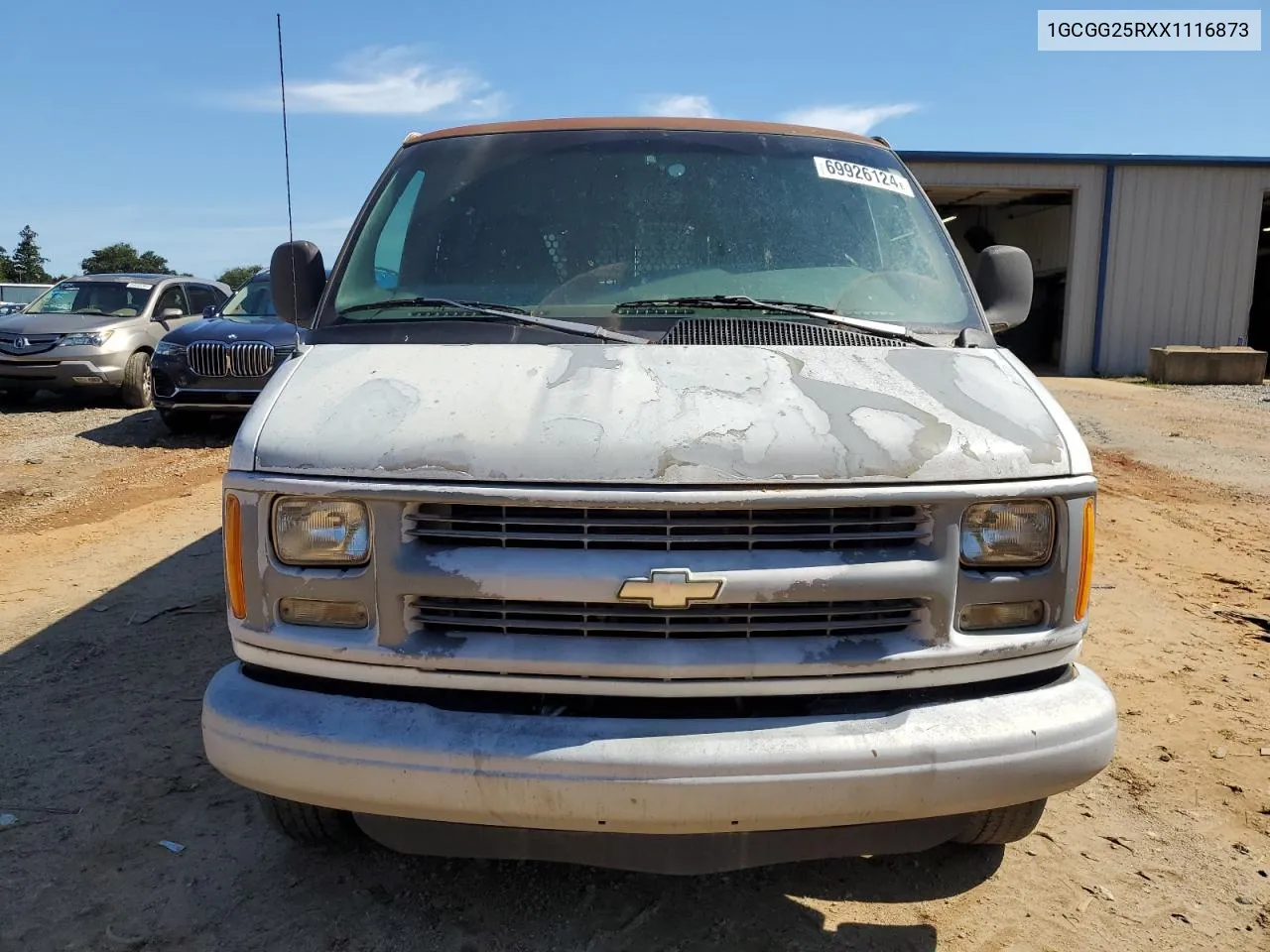 1999 Chevrolet Express G2500 VIN: 1GCGG25RXX1116873 Lot: 69926124