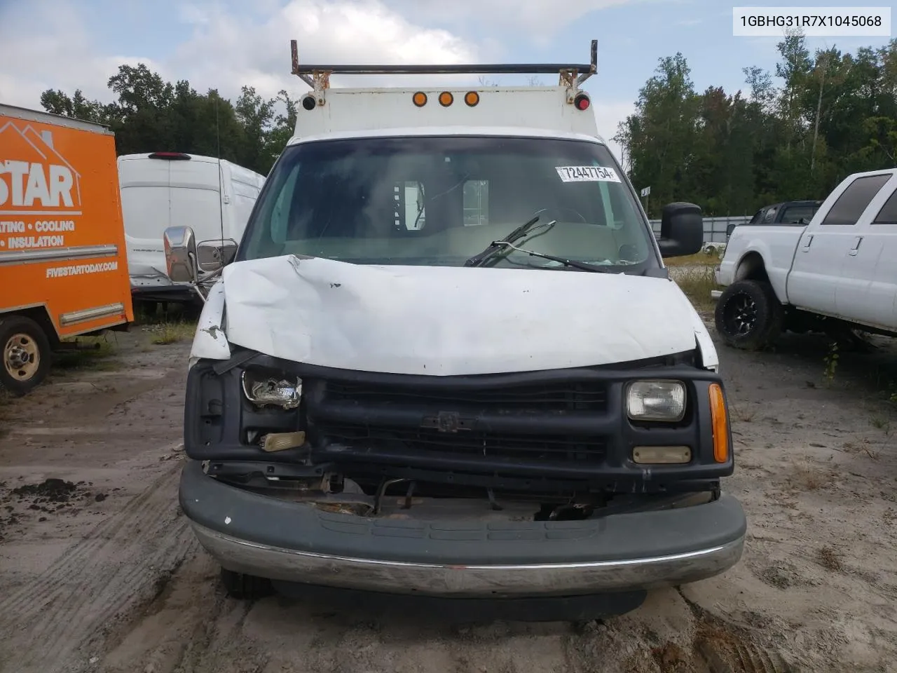 1999 Chevrolet Express G3500 VIN: 1GBHG31R7X1045068 Lot: 72447754