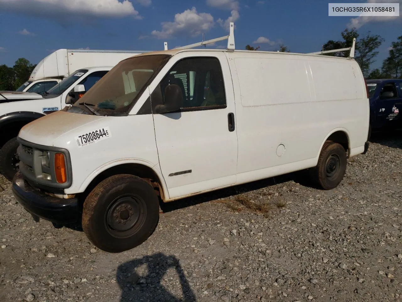 1999 Chevrolet Express G3500 VIN: 1GCHG35R6X1058481 Lot: 75008644