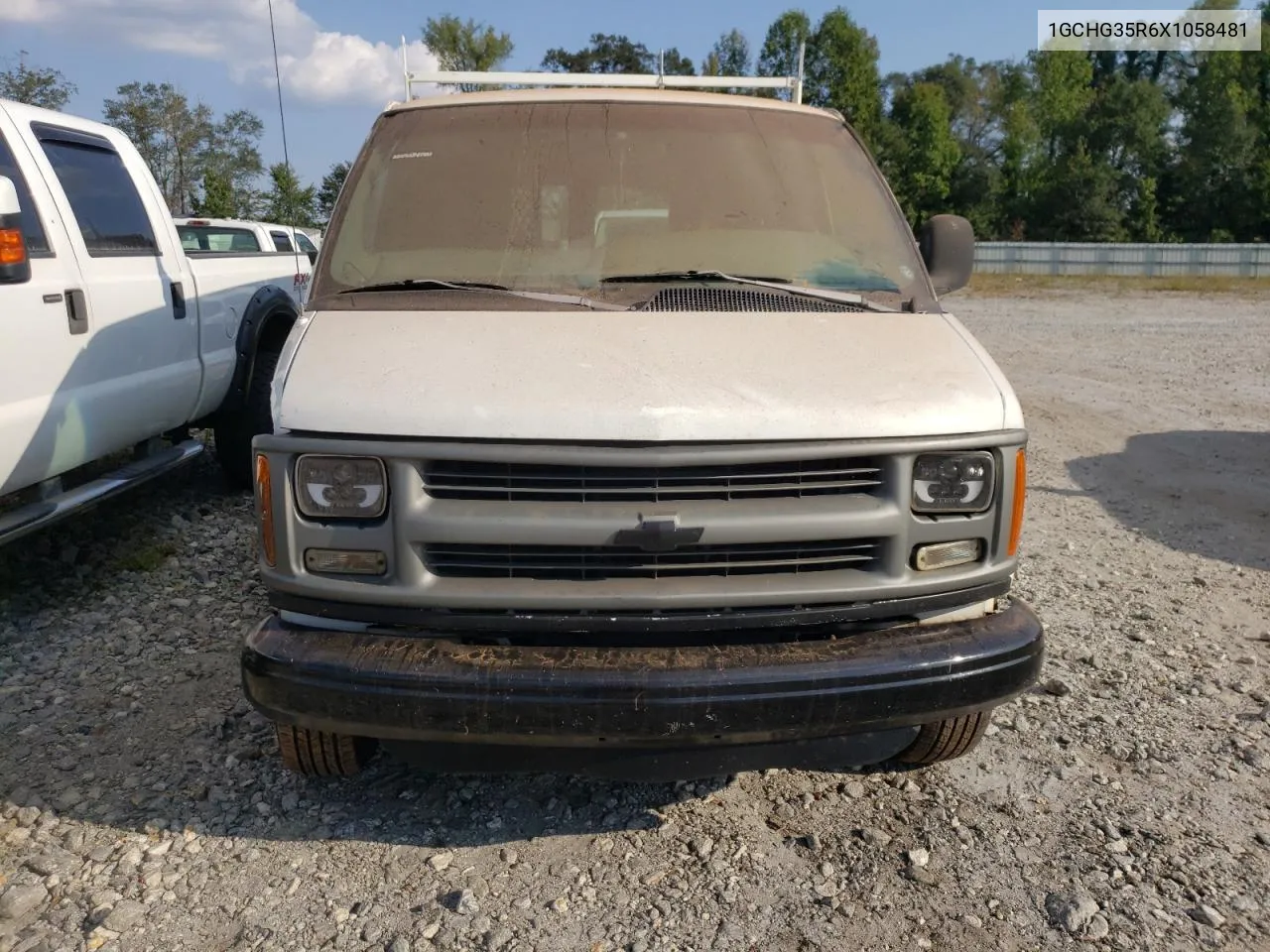 1999 Chevrolet Express G3500 VIN: 1GCHG35R6X1058481 Lot: 75008644