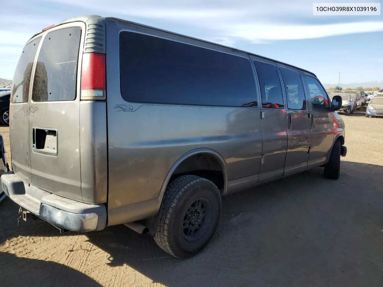 1999 Chevrolet Express G3500 VIN: 1GCHG39R8X1039196 Lot: 77383514