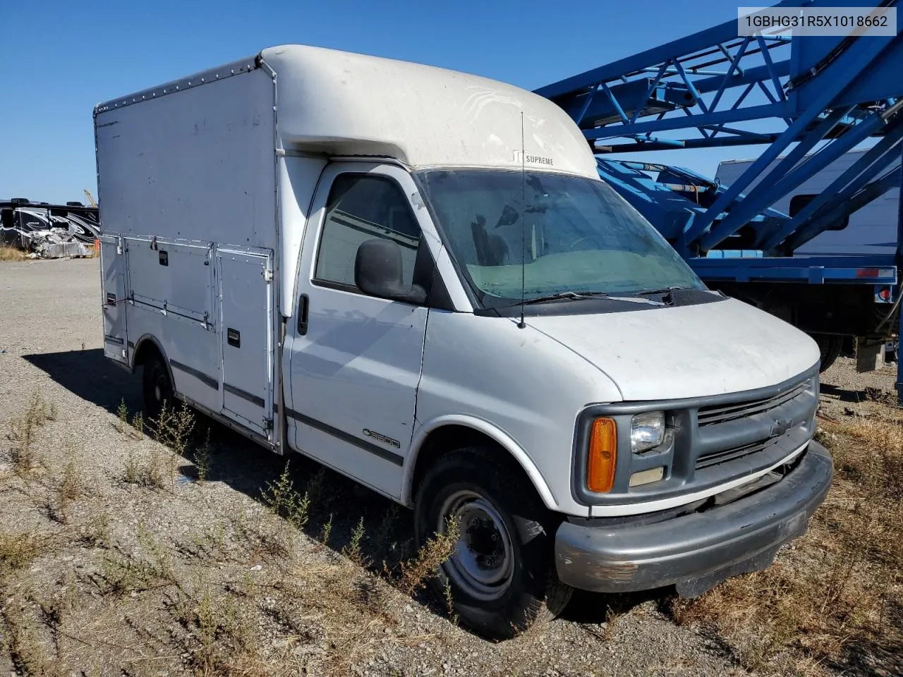 1999 Chevrolet Express G3500 VIN: 1GBHG31R5X1018662 Lot: 80008584