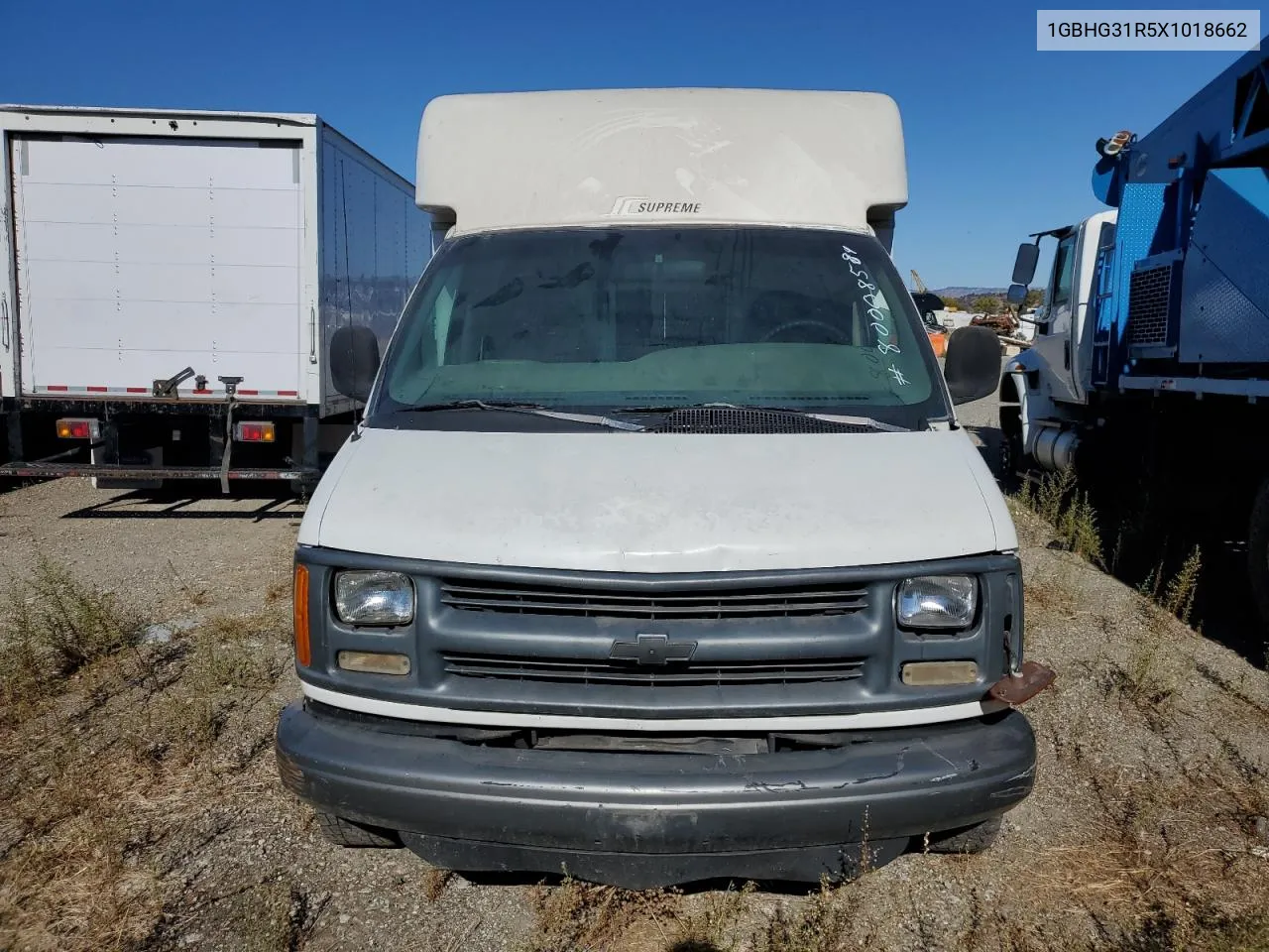 1999 Chevrolet Express G3500 VIN: 1GBHG31R5X1018662 Lot: 80008584