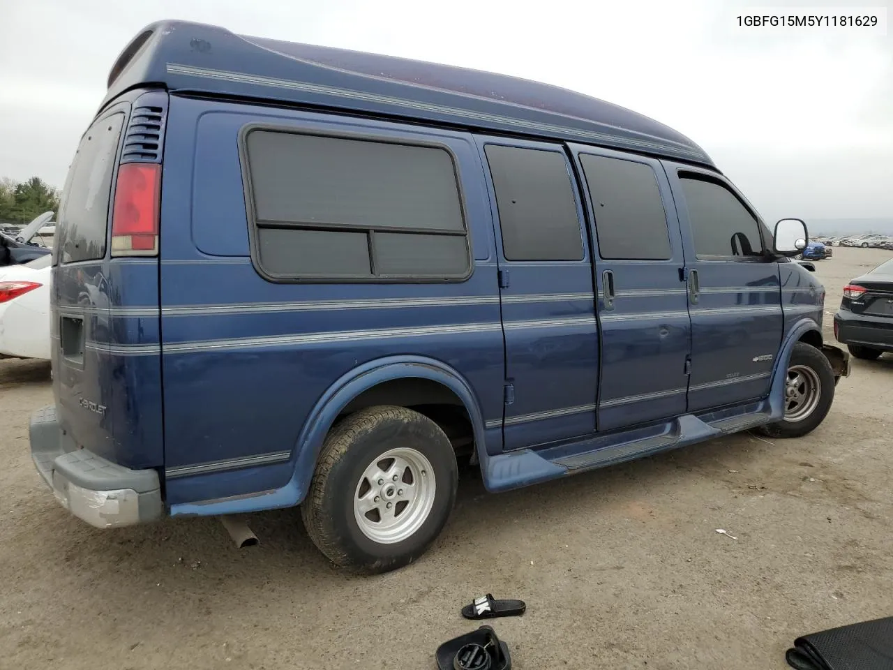 2000 Chevrolet Express G1500 VIN: 1GBFG15M5Y1181629 Lot: 50320444