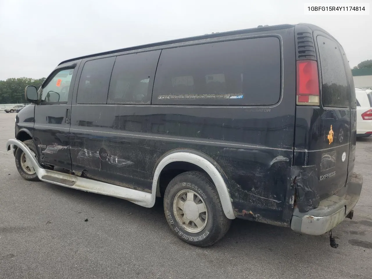 2000 Chevrolet Express G1500 VIN: 1GBFG15R4Y1174814 Lot: 70200124