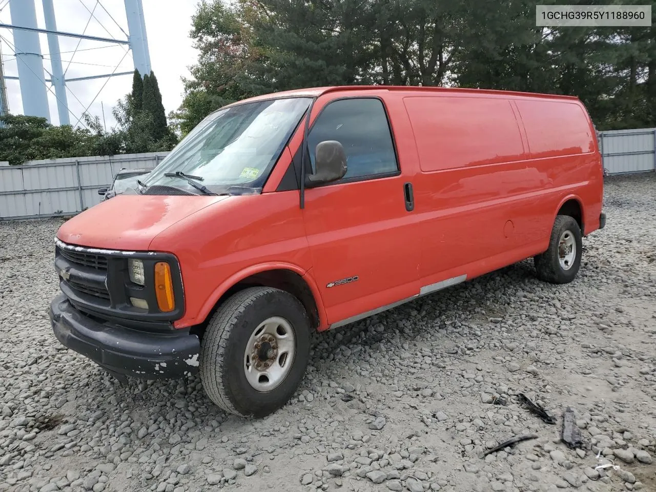 2000 Chevrolet Express G3500 VIN: 1GCHG39R5Y1188960 Lot: 71439264