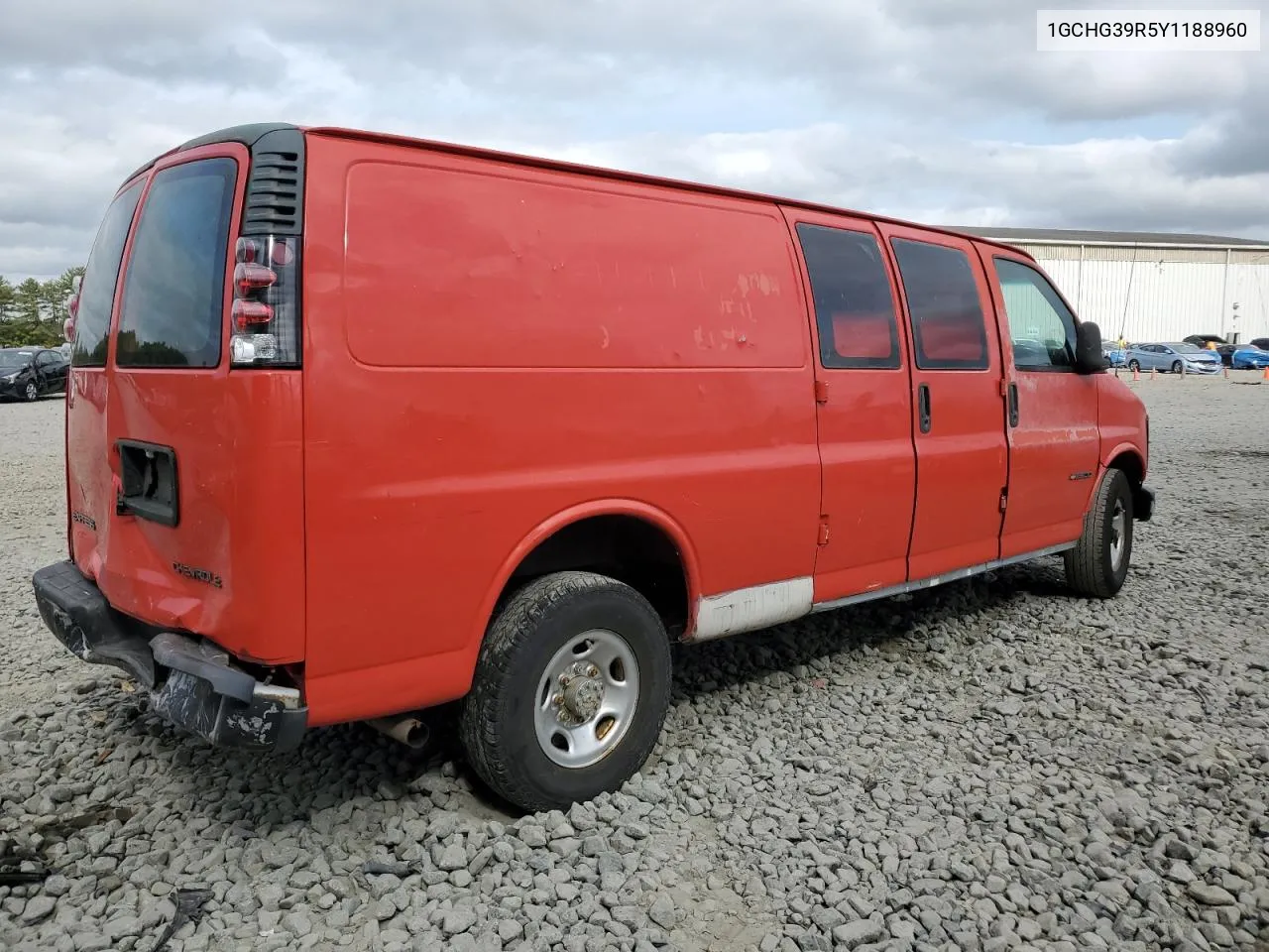 2000 Chevrolet Express G3500 VIN: 1GCHG39R5Y1188960 Lot: 71439264