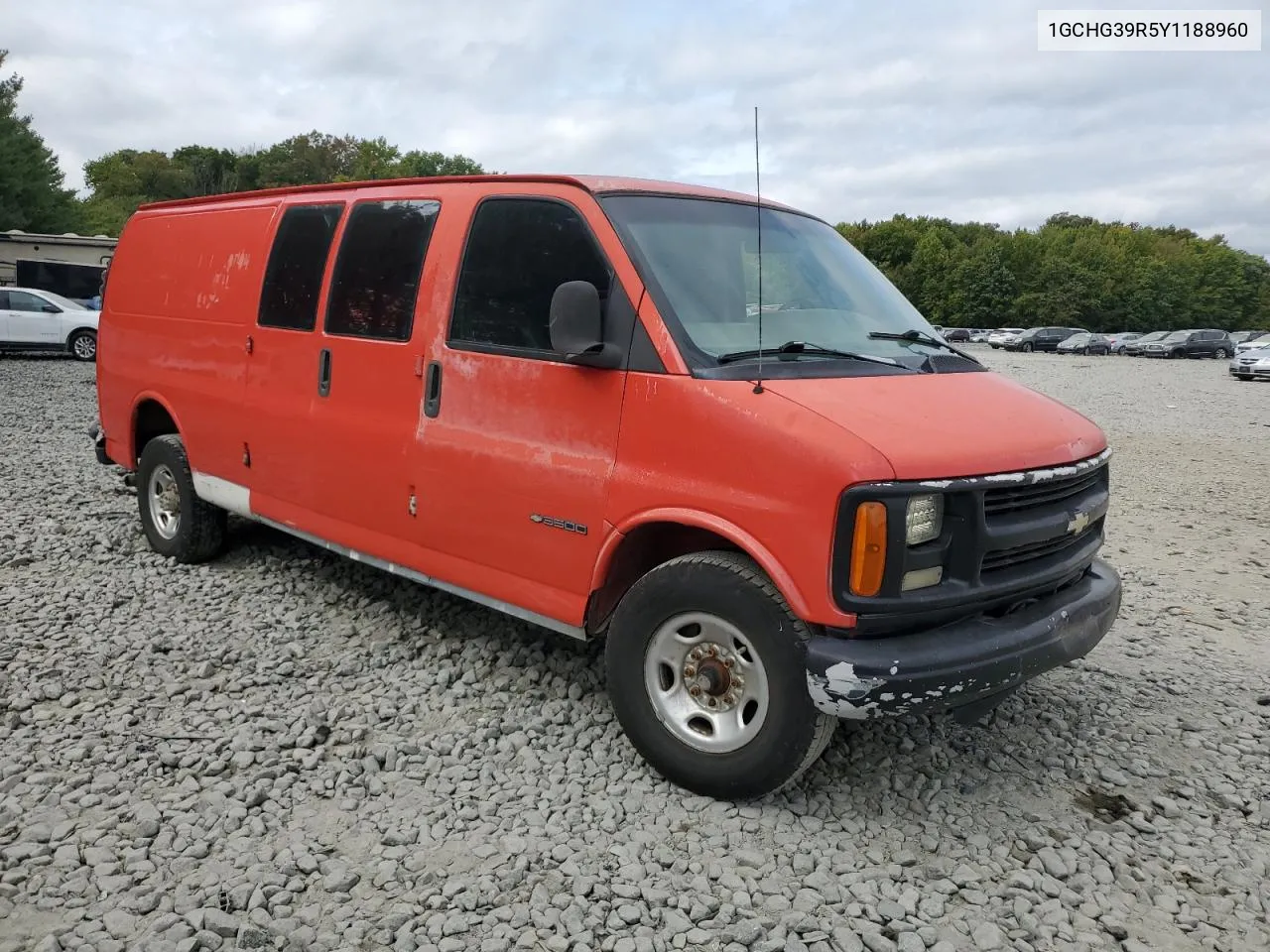 2000 Chevrolet Express G3500 VIN: 1GCHG39R5Y1188960 Lot: 71439264