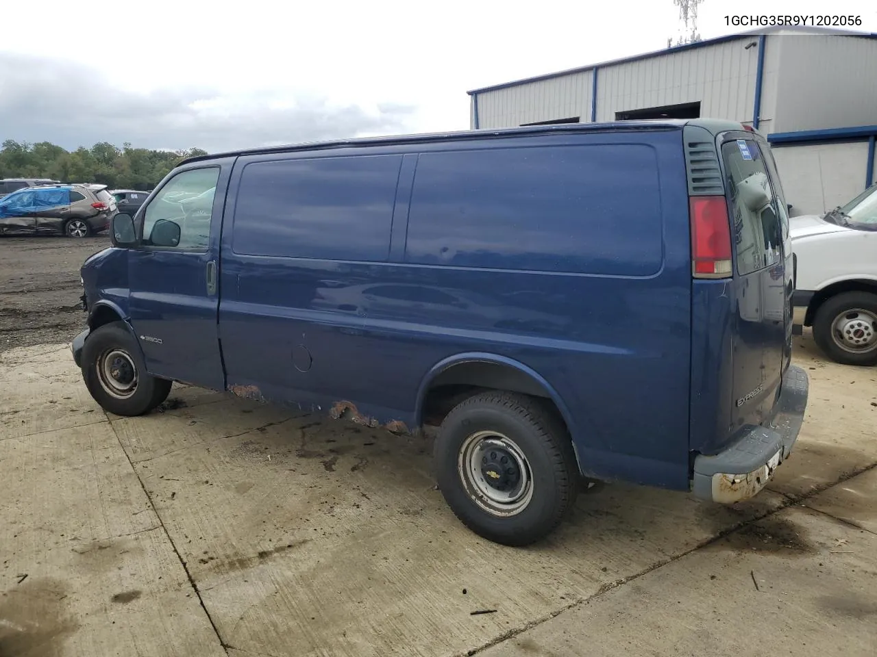 2000 Chevrolet Express G3500 VIN: 1GCHG35R9Y1202056 Lot: 72910974