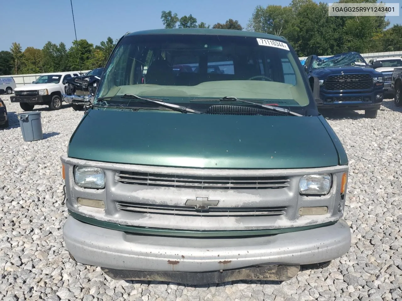 2000 Chevrolet Express G2500 VIN: 1GAGG25R9Y1243401 Lot: 74804964