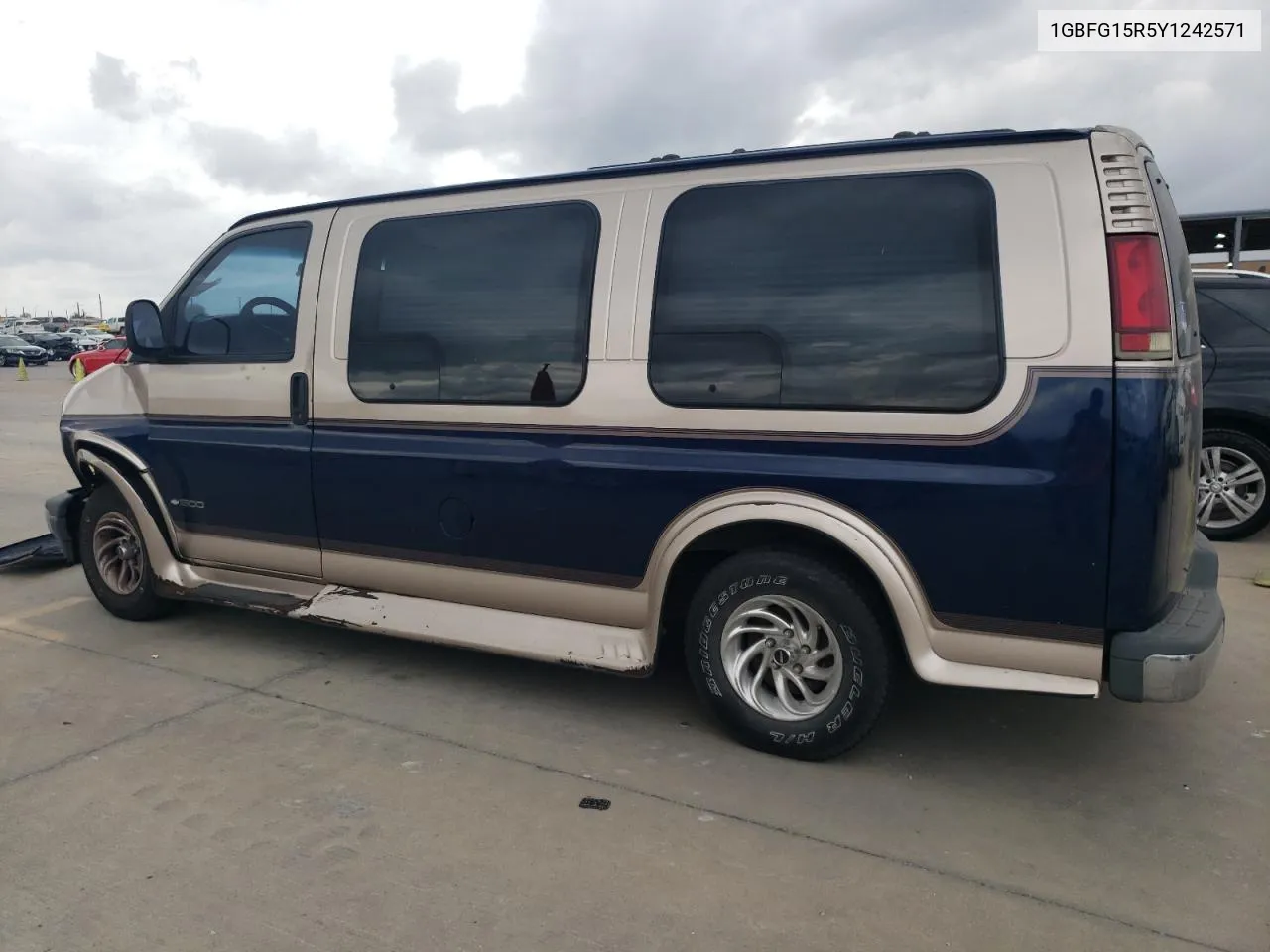 2000 Chevrolet Express G1500 VIN: 1GBFG15R5Y1242571 Lot: 78067514