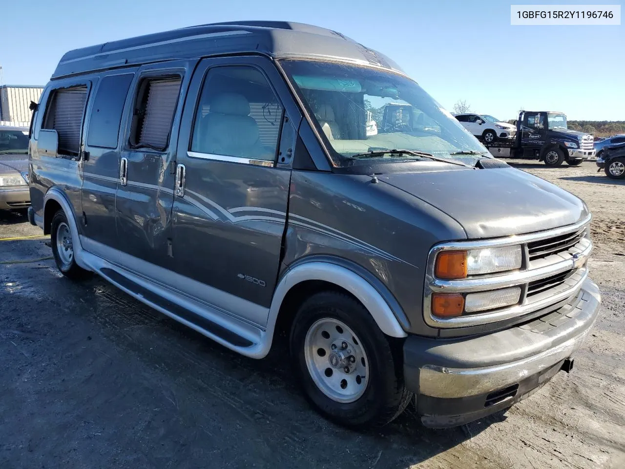 2000 Chevrolet Express G1500 VIN: 1GBFG15R2Y1196746 Lot: 81061924