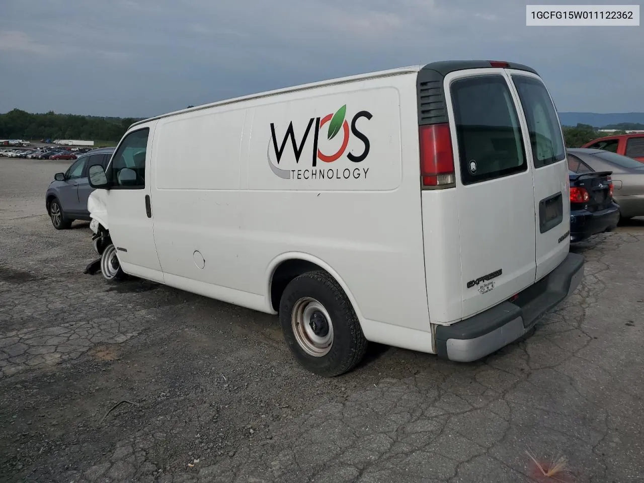 2001 Chevrolet Express G1500 VIN: 1GCFG15W011122362 Lot: 66928614