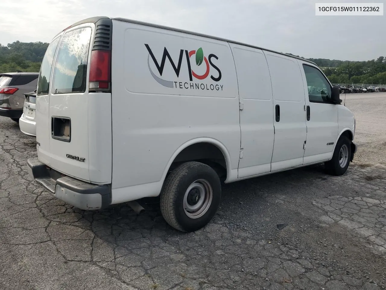 2001 Chevrolet Express G1500 VIN: 1GCFG15W011122362 Lot: 66928614