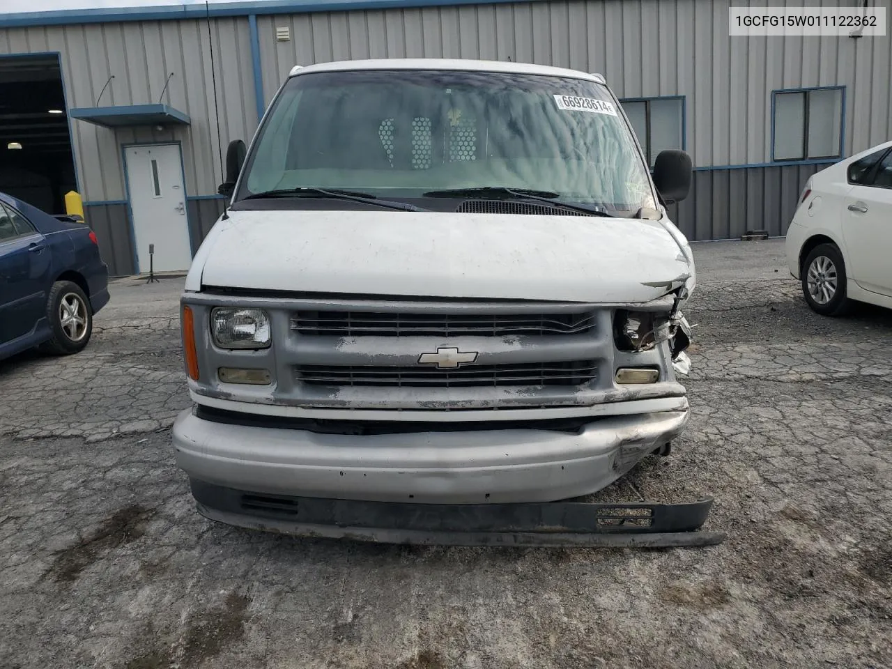 2001 Chevrolet Express G1500 VIN: 1GCFG15W011122362 Lot: 66928614