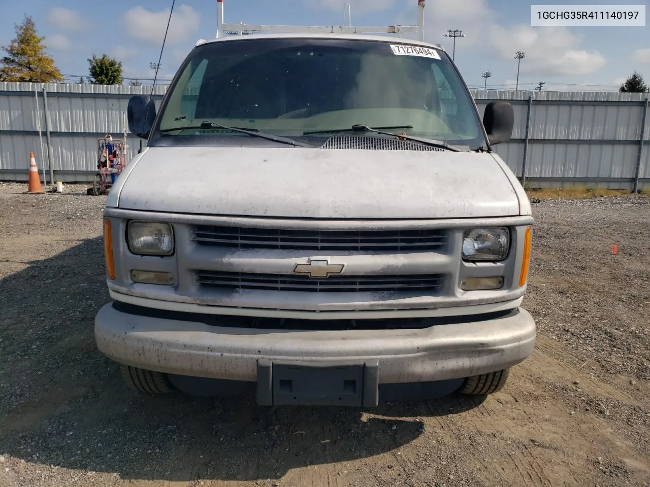 2001 Chevrolet Express G3500 VIN: 1GCHG35R411140197 Lot: 71276494