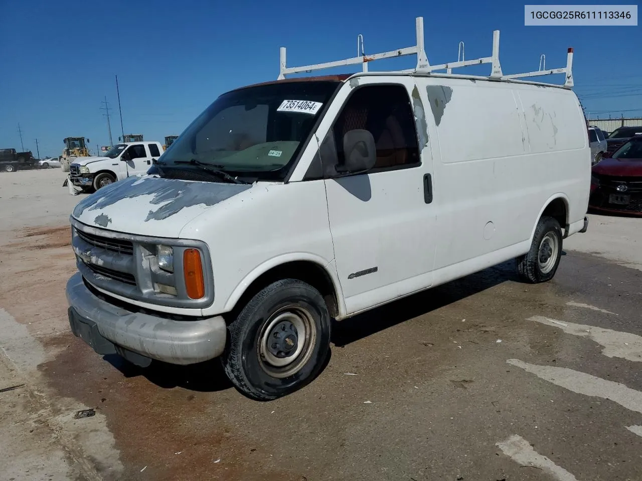 2001 Chevrolet Express G2500 VIN: 1GCGG25R611113346 Lot: 73514064