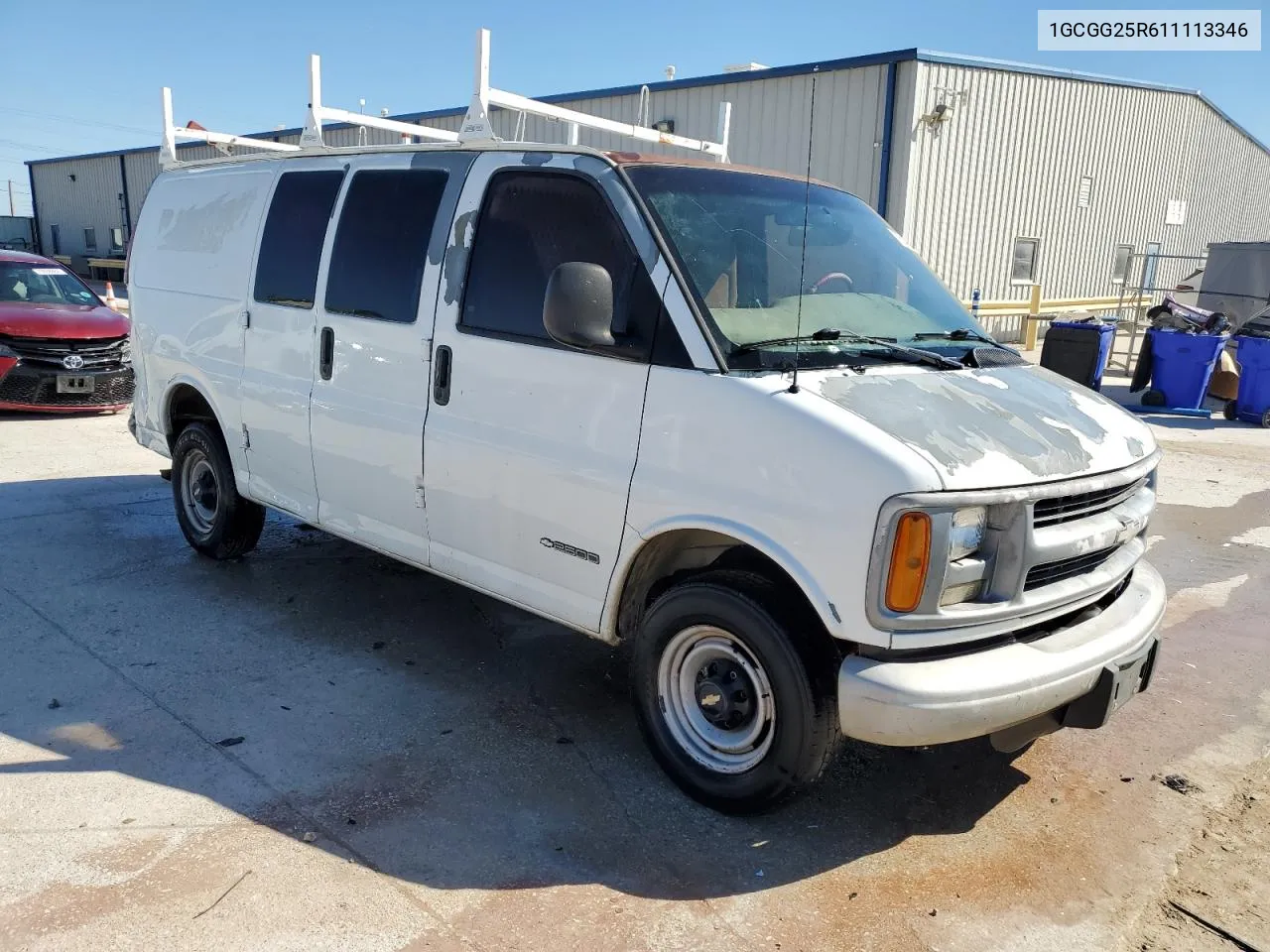 2001 Chevrolet Express G2500 VIN: 1GCGG25R611113346 Lot: 73514064