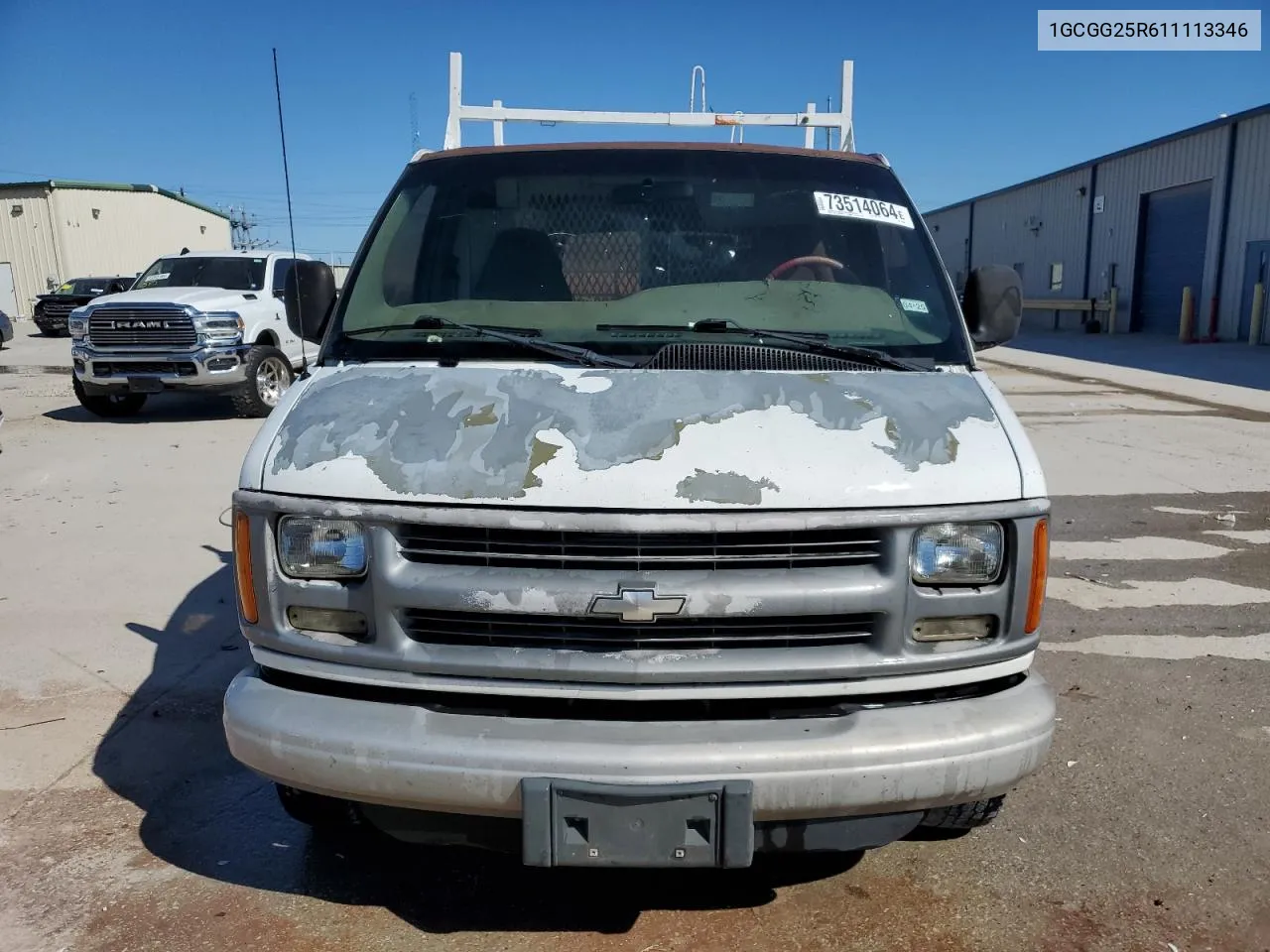 2001 Chevrolet Express G2500 VIN: 1GCGG25R611113346 Lot: 73514064