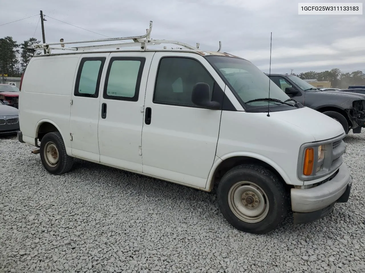 2001 Chevrolet Express G2500 VIN: 1GCFG25W311133183 Lot: 80369454