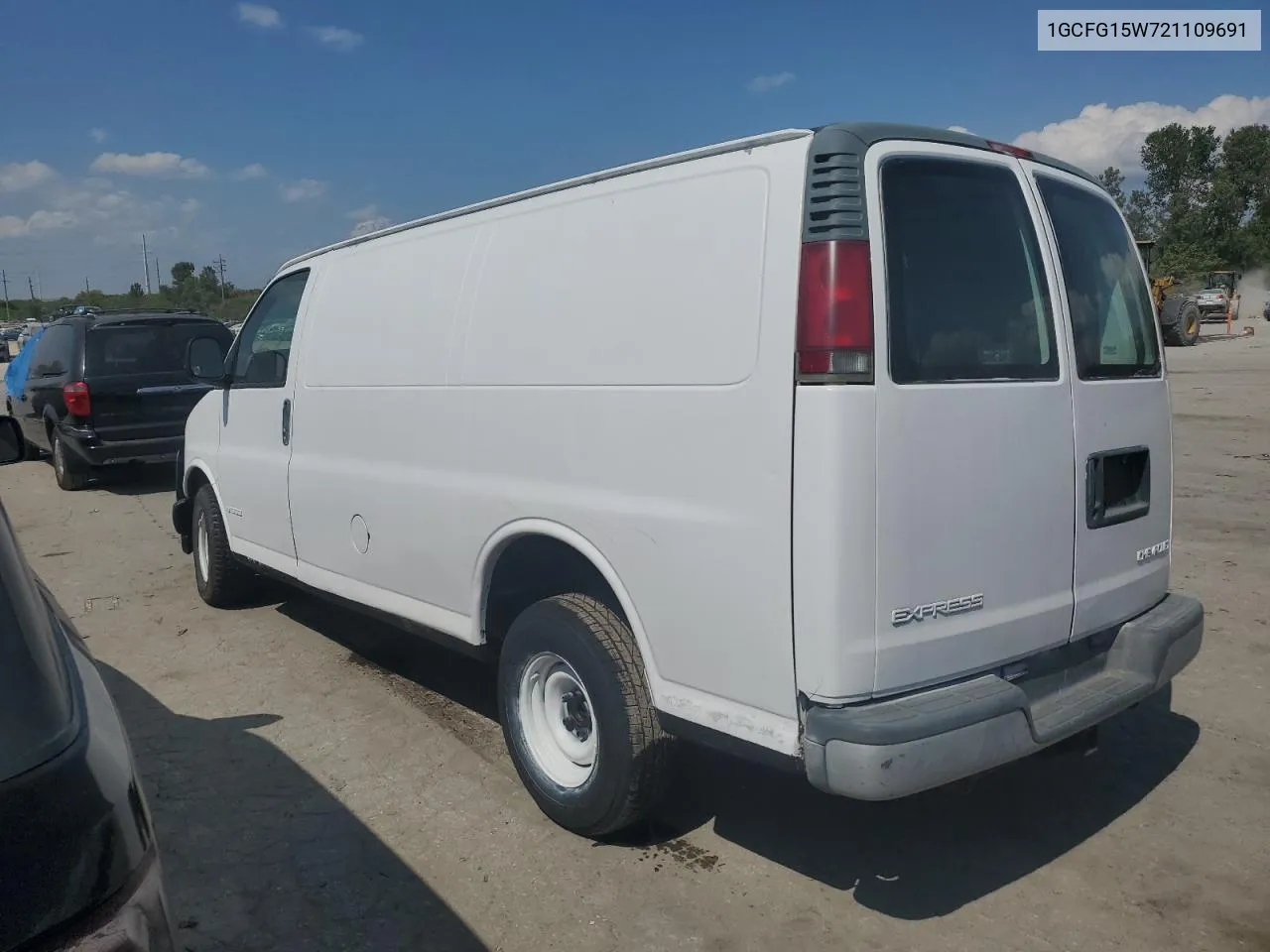 2002 Chevrolet Express G1500 VIN: 1GCFG15W721109691 Lot: 70051704