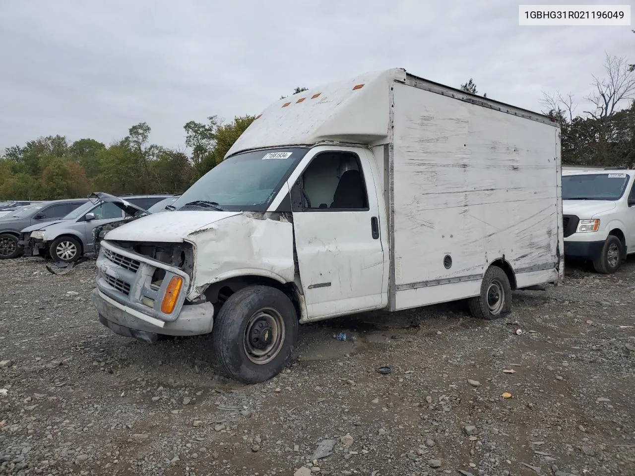 1GBHG31R021196049 2002 Chevrolet Express G3500