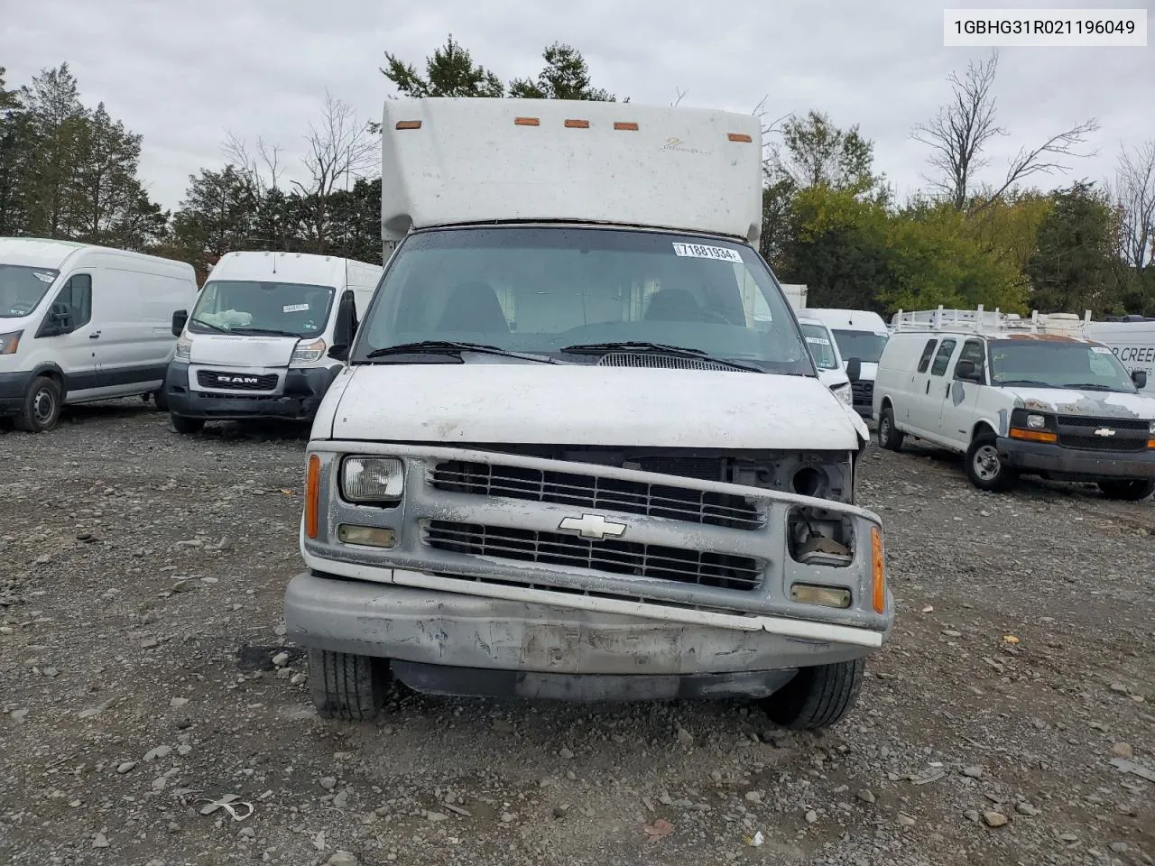 1GBHG31R021196049 2002 Chevrolet Express G3500