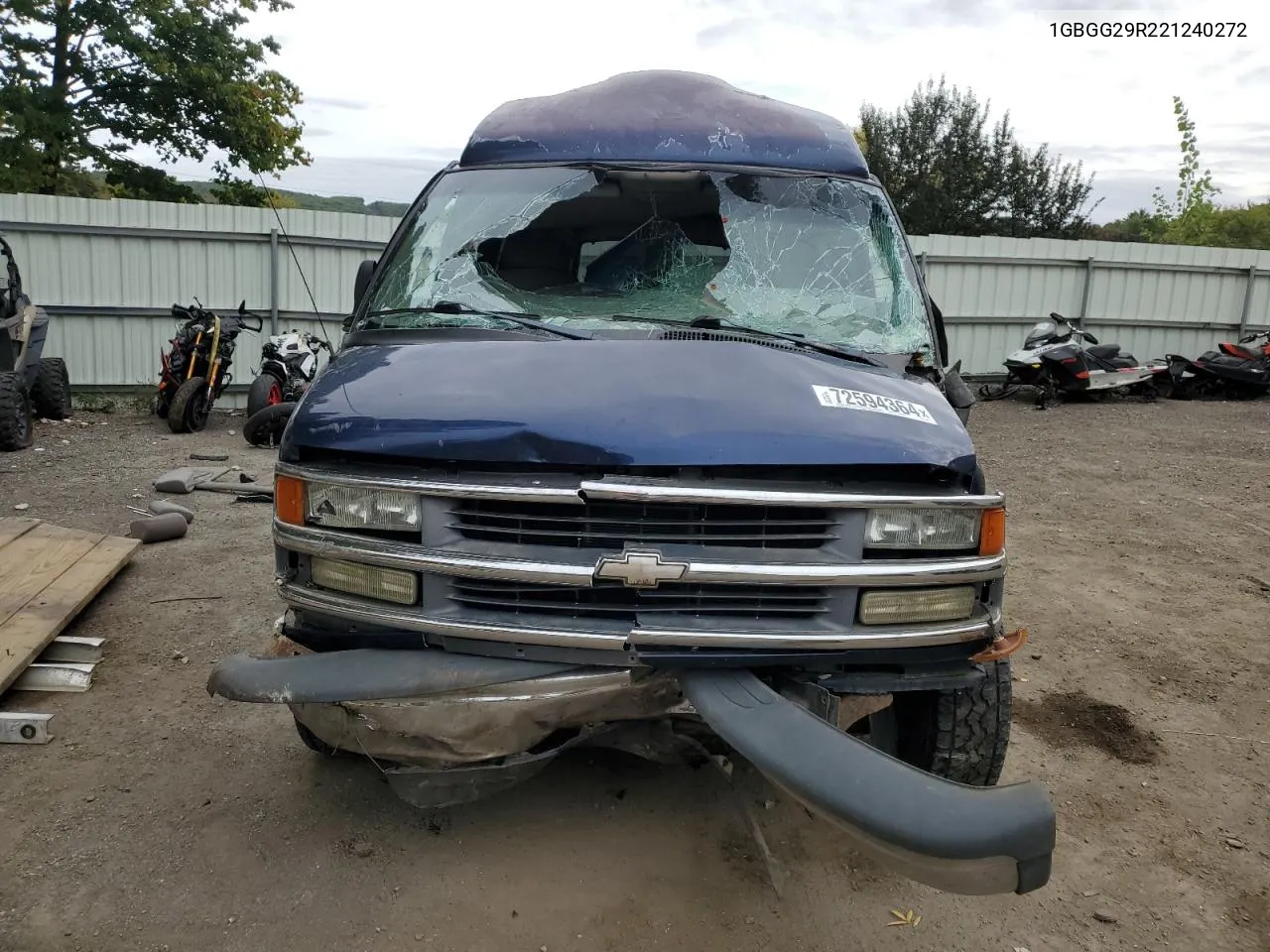 1GBGG29R221240272 2002 Chevrolet Express G2500