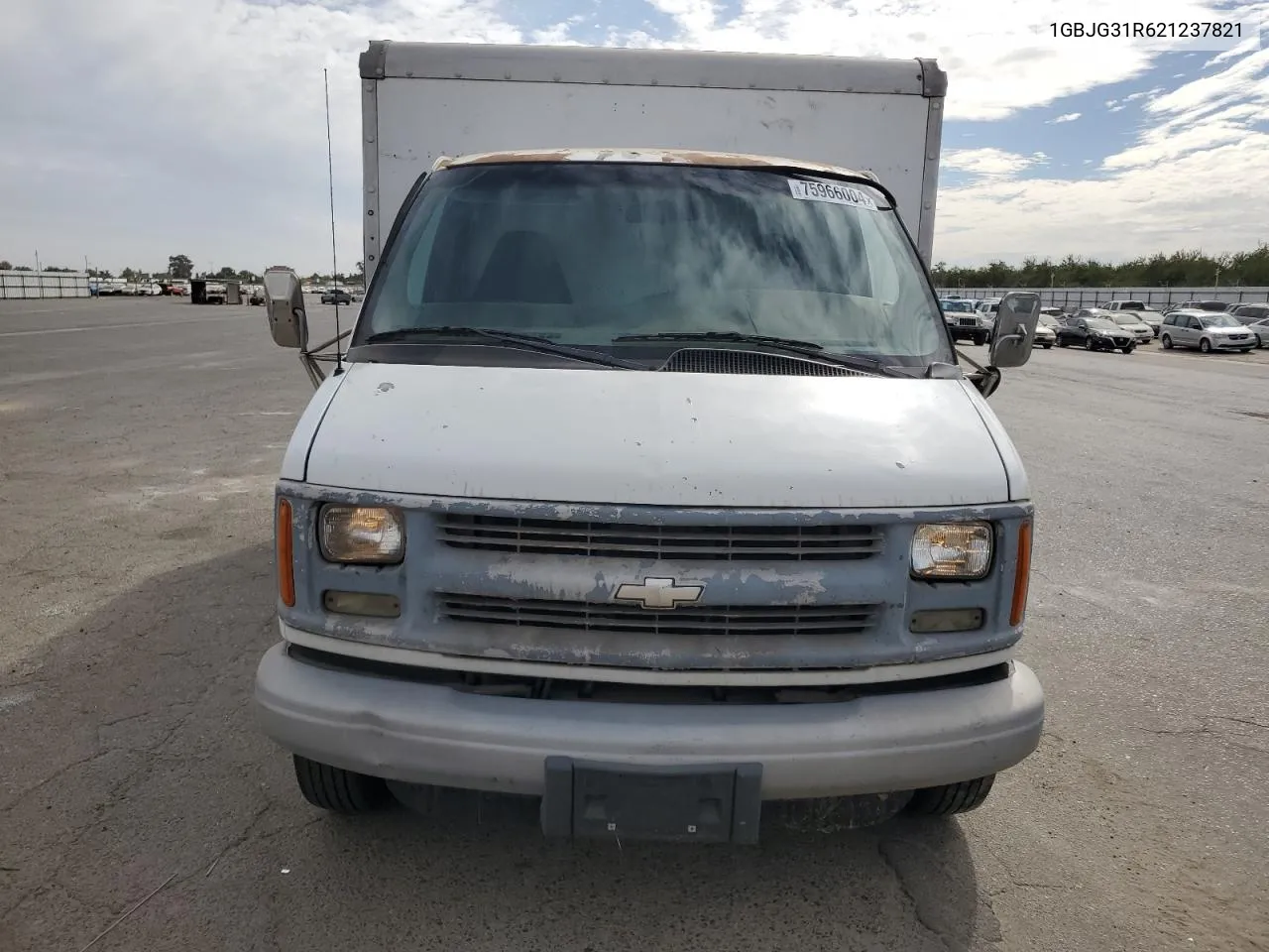 2002 Chevrolet Express G3500 VIN: 1GBJG31R621237821 Lot: 75966004