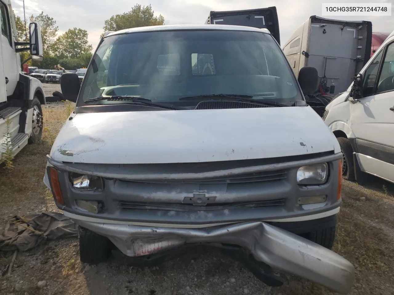 2002 Chevrolet Express G3500 VIN: 1GCHG35R721244748 Lot: 77873624