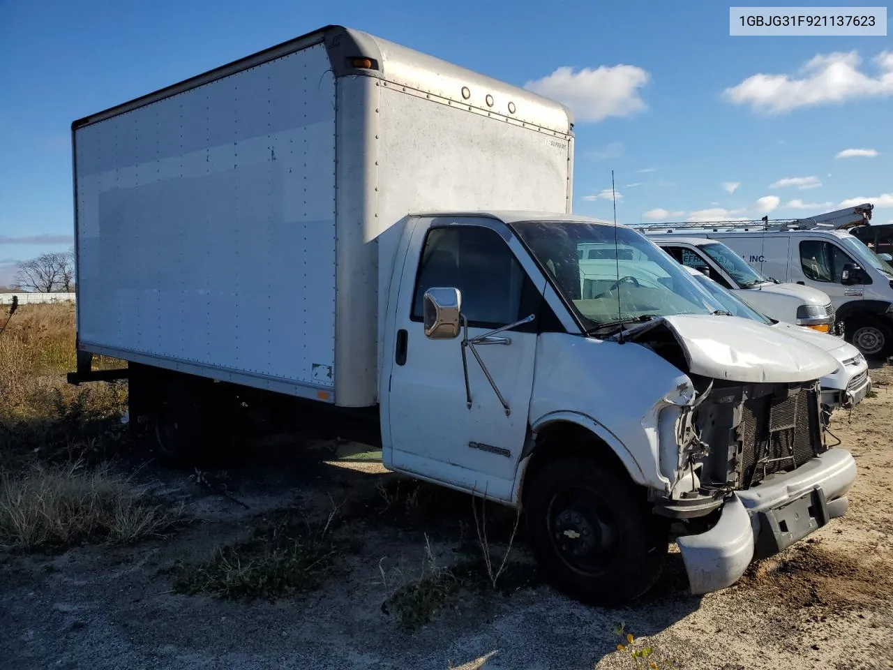 2002 Chevrolet Express G3500 VIN: 1GBJG31F921137623 Lot: 78418134