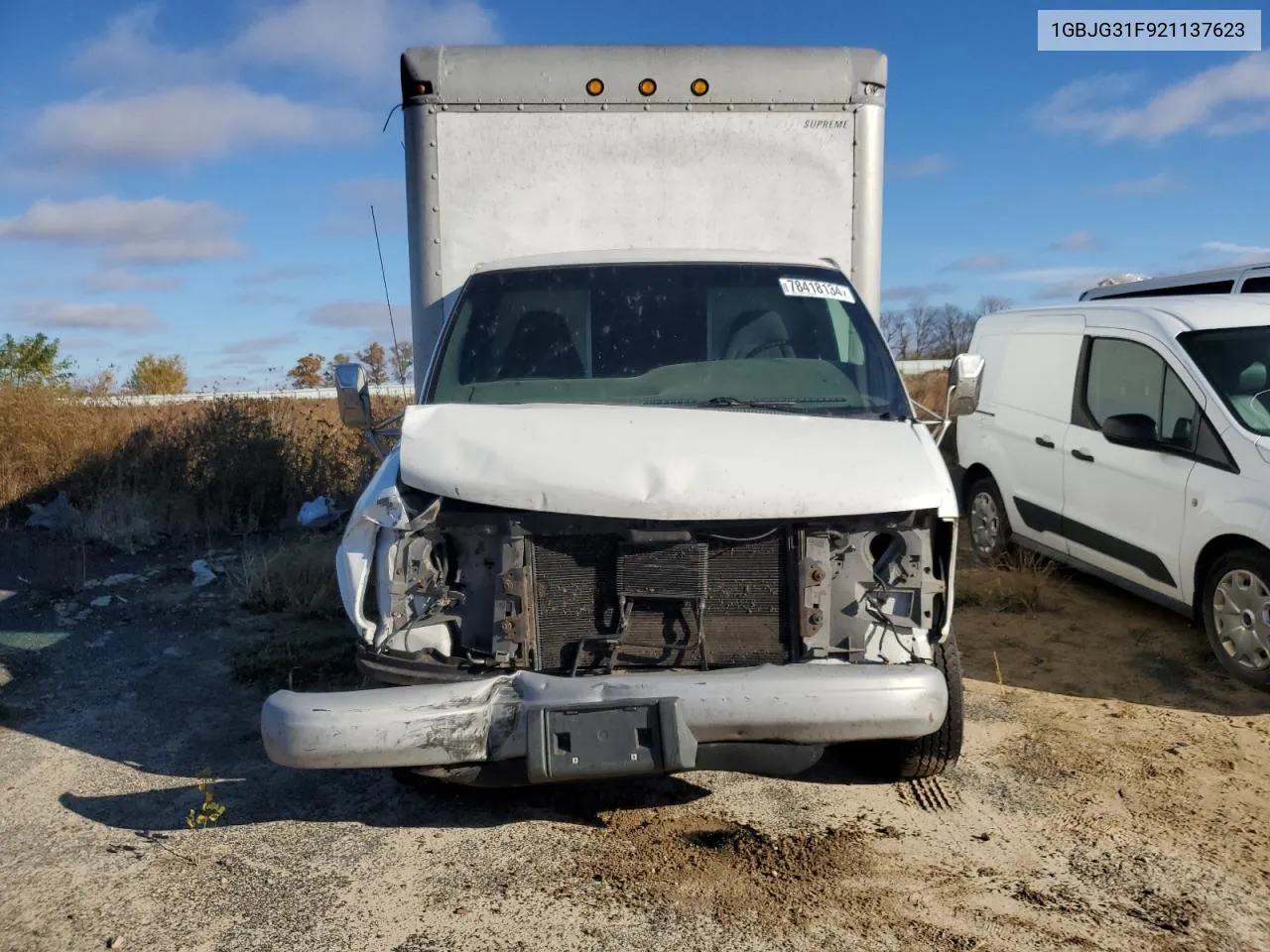 2002 Chevrolet Express G3500 VIN: 1GBJG31F921137623 Lot: 78418134