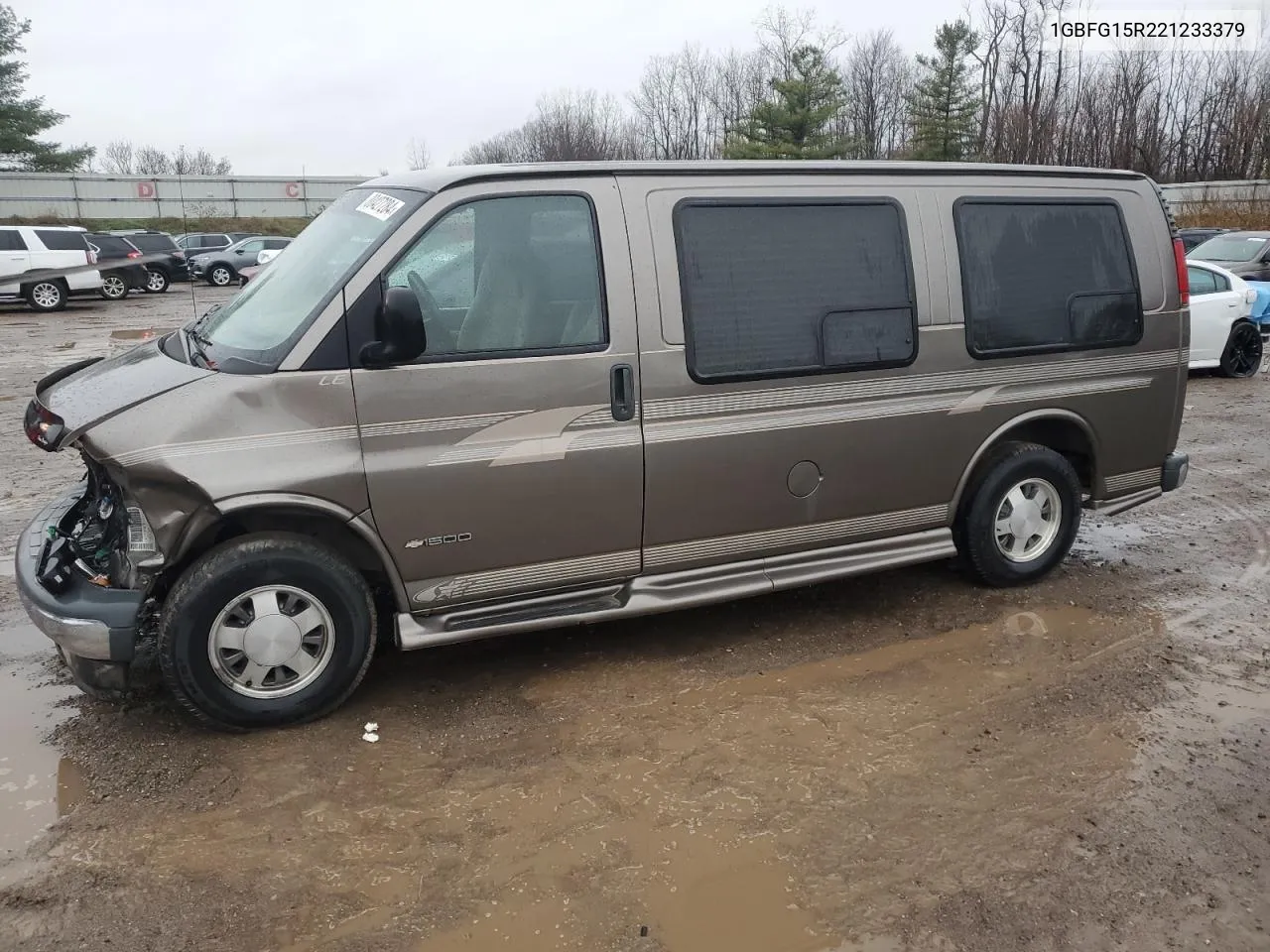 2002 Chevrolet Express G1500 VIN: 1GBFG15R221233379 Lot: 80427284