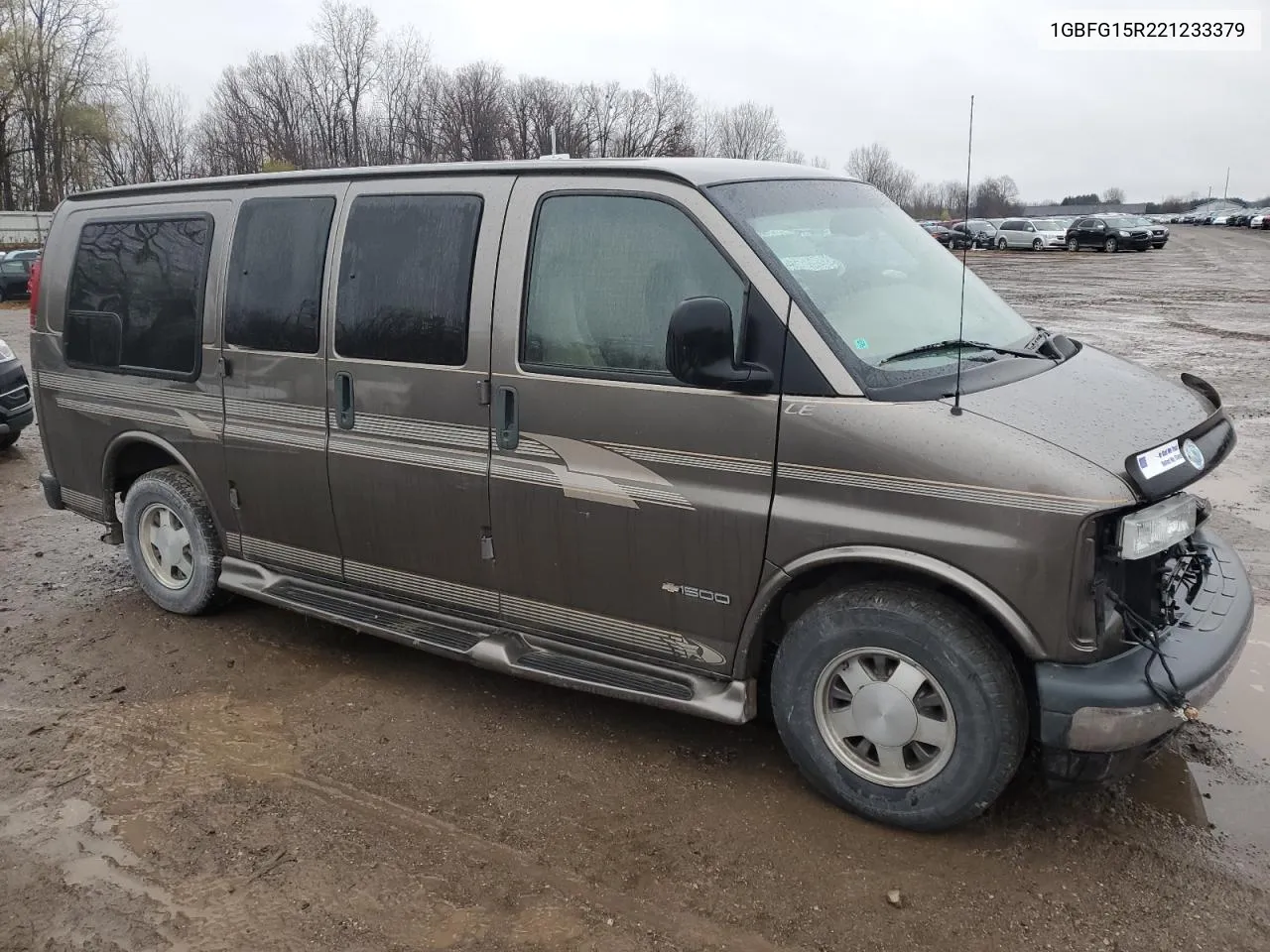 2002 Chevrolet Express G1500 VIN: 1GBFG15R221233379 Lot: 80427284