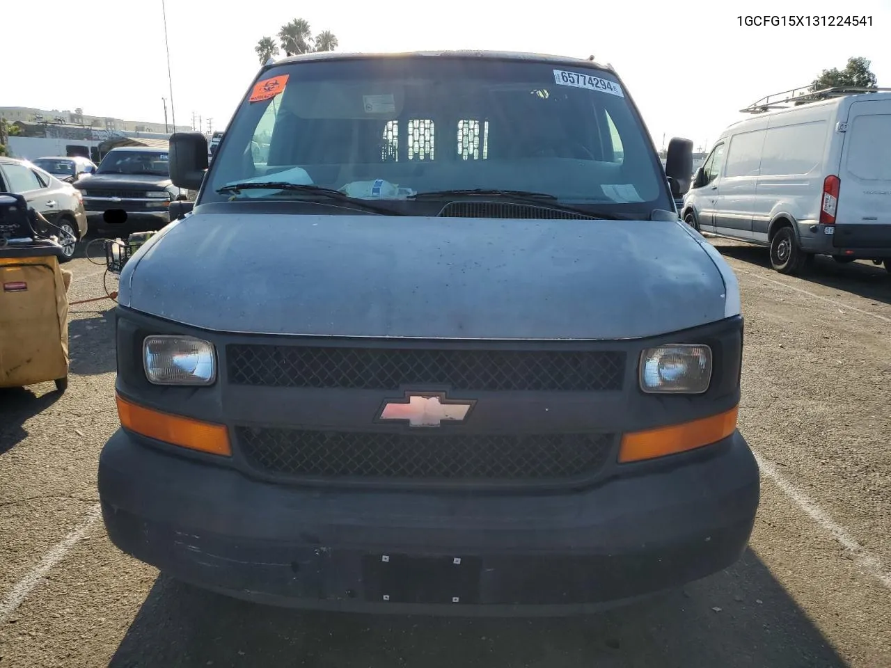 2003 Chevrolet Express G1500 VIN: 1GCFG15X131224541 Lot: 65774294