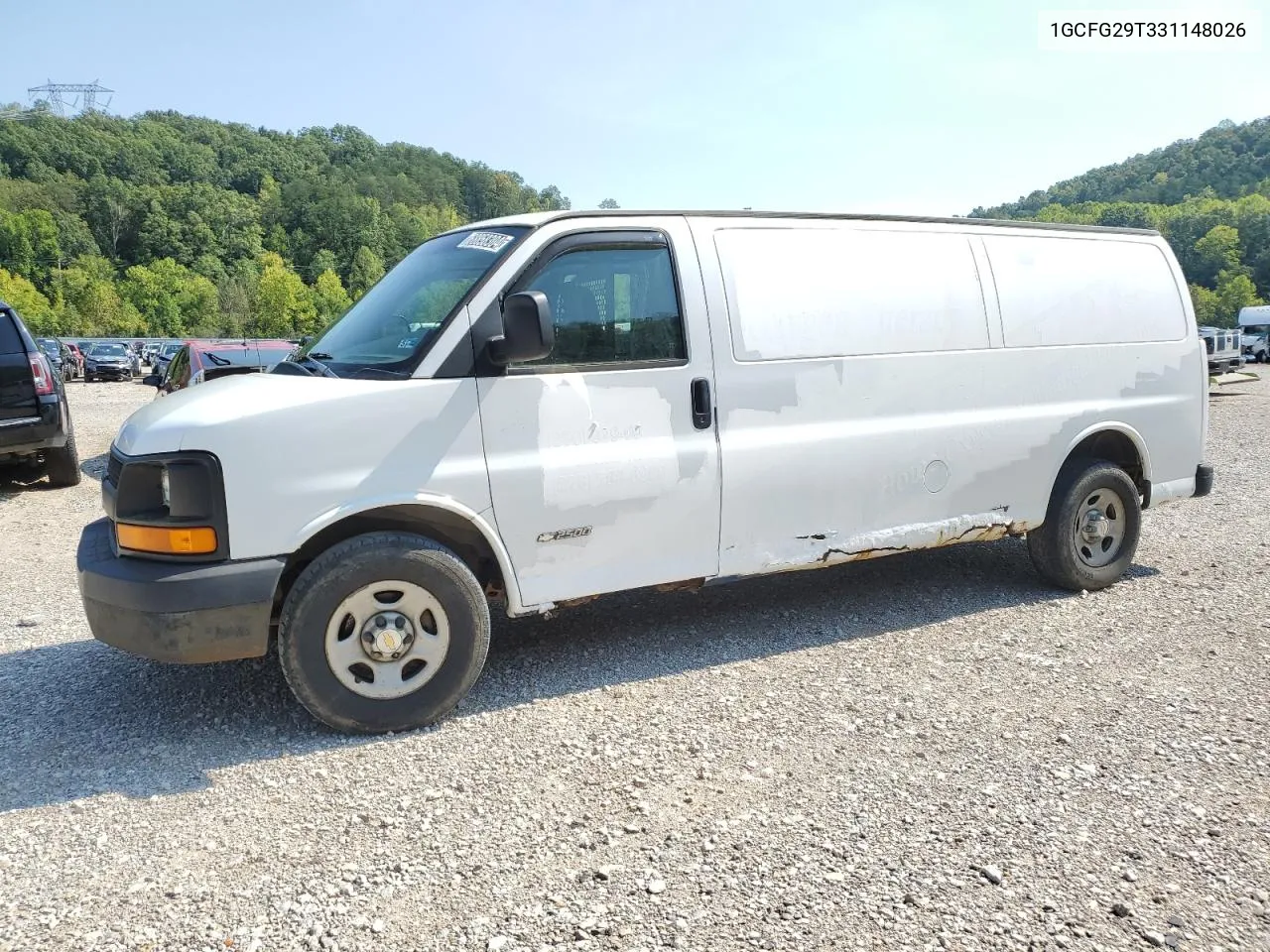 2003 Chevrolet Express G2500 VIN: 1GCFG29T331148026 Lot: 68858304