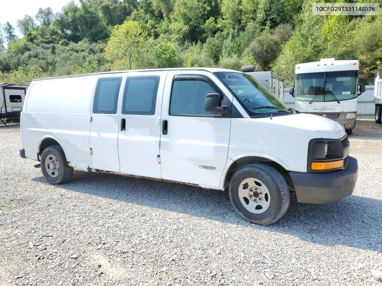 2003 Chevrolet Express G2500 VIN: 1GCFG29T331148026 Lot: 68858304