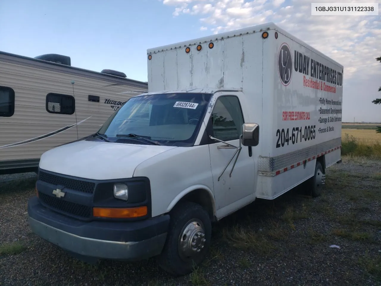 2003 Chevrolet Express G3500 VIN: 1GBJG31U131122338 Lot: 69328744