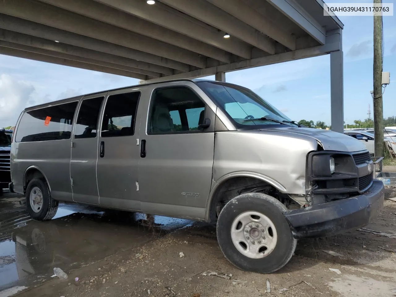 1GAHG39U431170763 2003 Chevrolet Express G3500