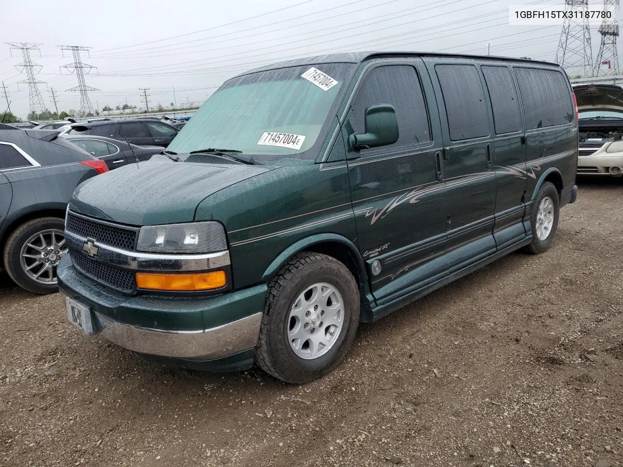 1GBFH15TX31187780 2003 Chevrolet Express G1500