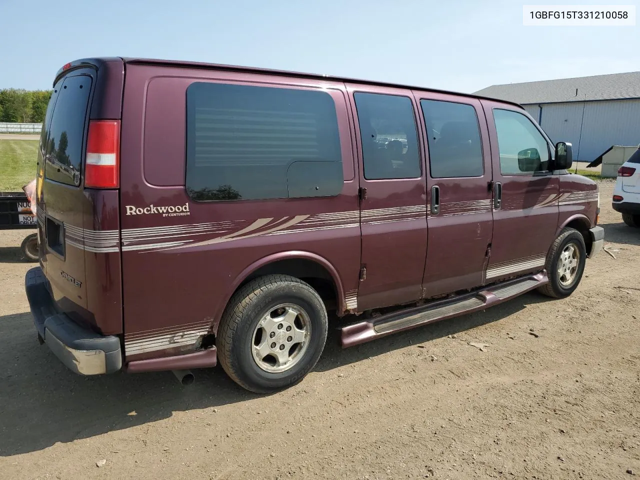 2003 Chevrolet Express G1500 VIN: 1GBFG15T331210058 Lot: 71645404