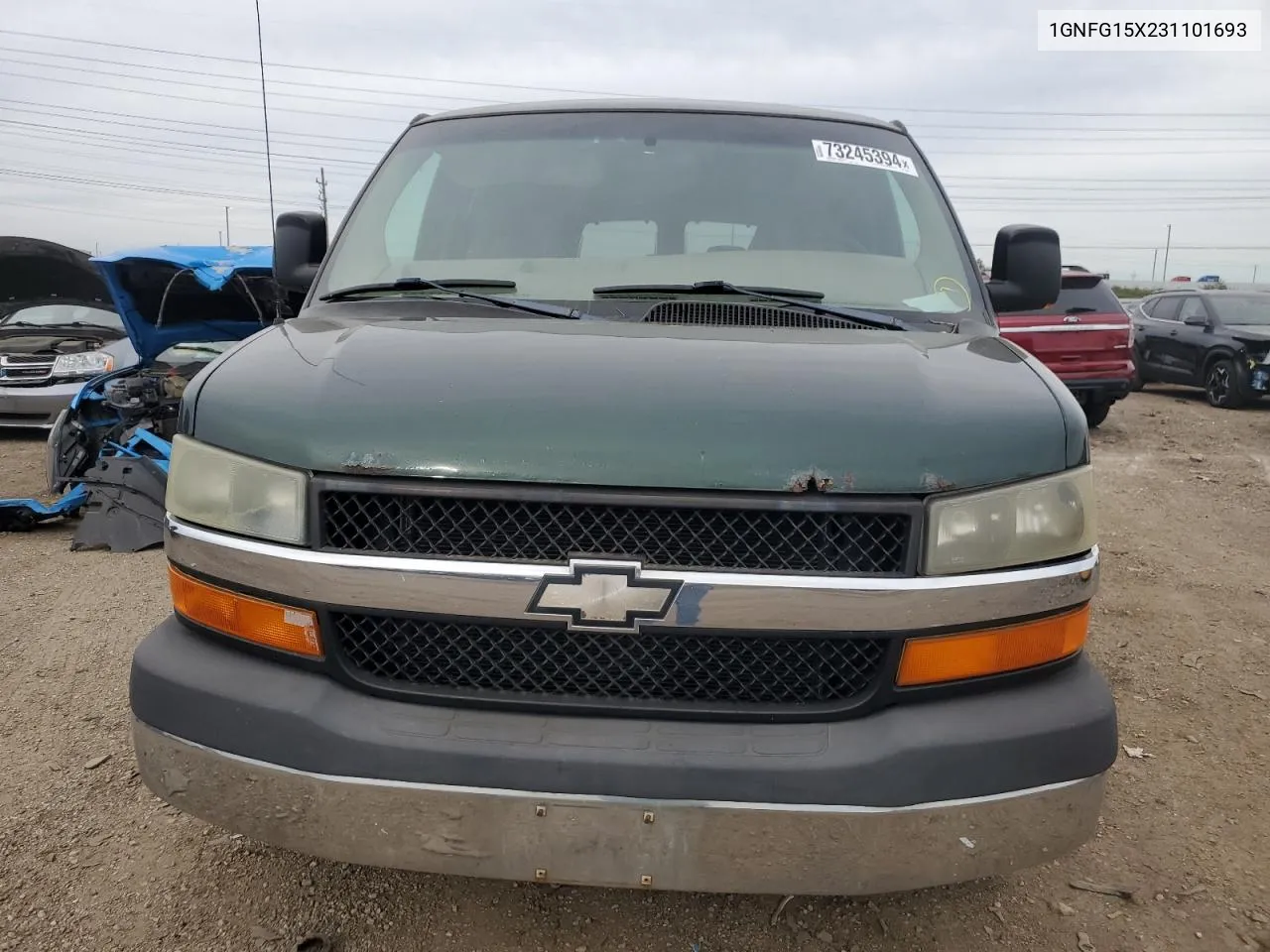 1GNFG15X231101693 2003 Chevrolet Express G1500