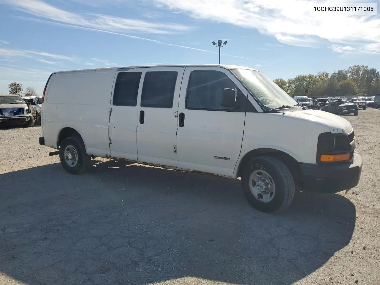 2003 Chevrolet Express G3500 VIN: 1GCHG39U131171005 Lot: 74007944