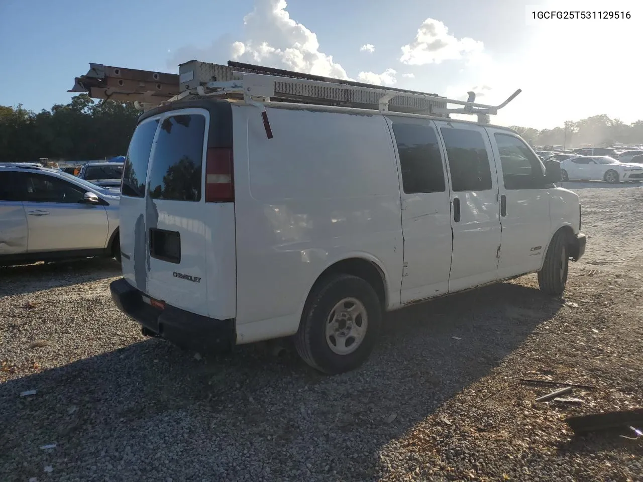 2003 Chevrolet Express G2500 VIN: 1GCFG25T531129516 Lot: 76685004