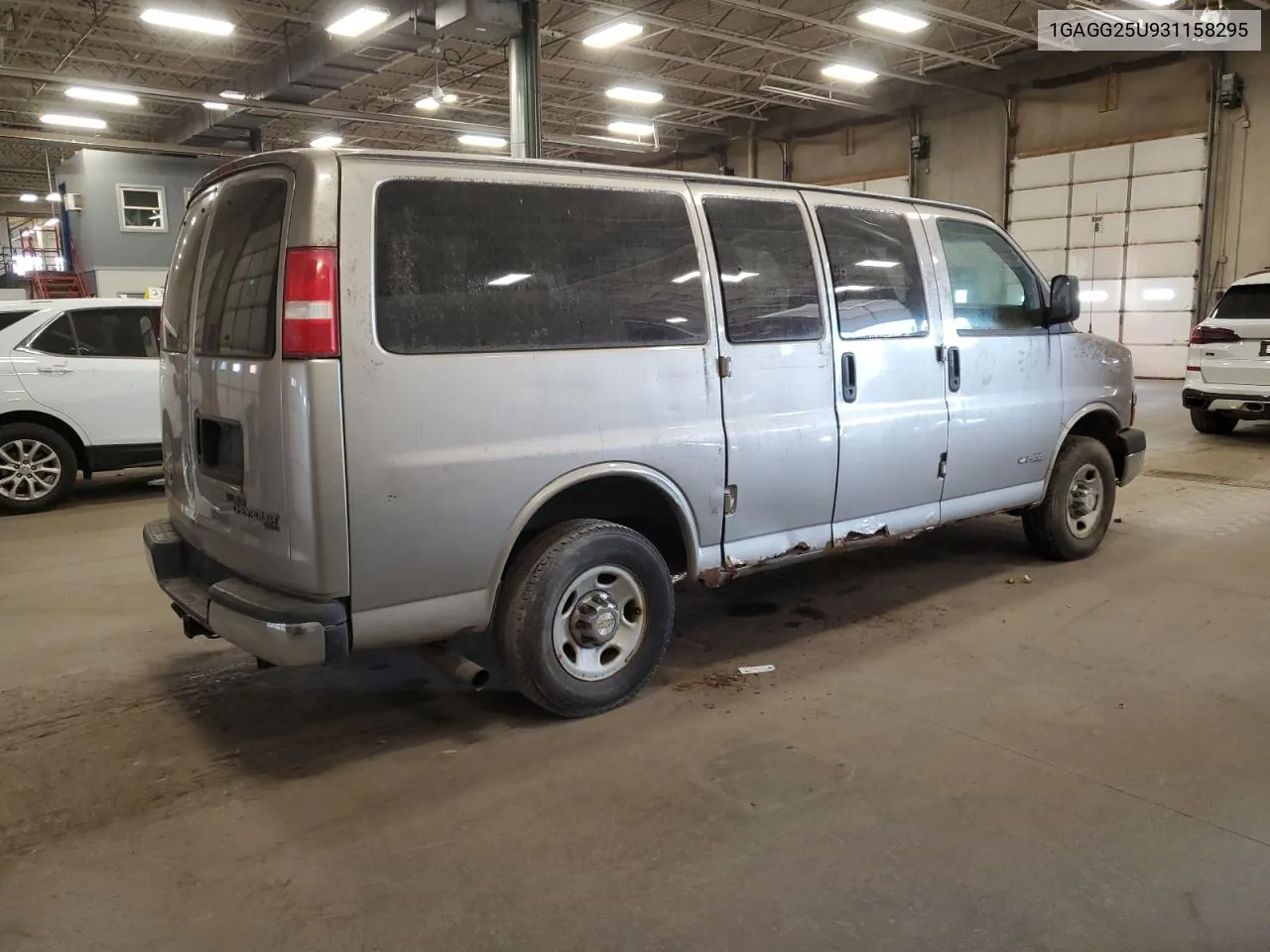 2003 Chevrolet Express G2500 VIN: 1GAGG25U931158295 Lot: 76808584